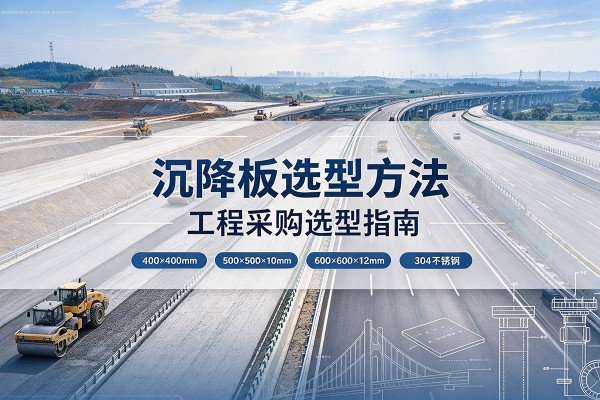 招远沉降板选择方法