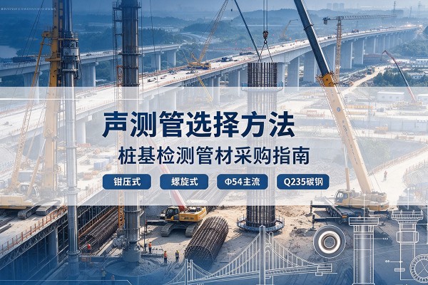 招远声测管选型标准