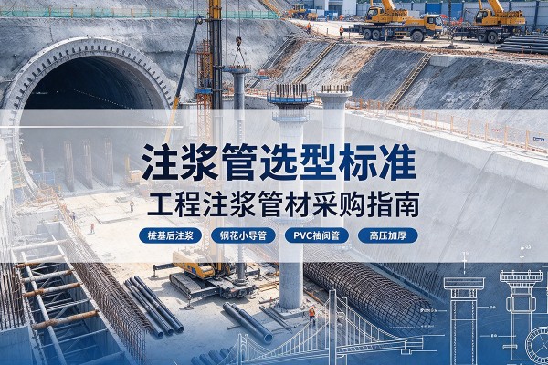 招远注浆管选型标准