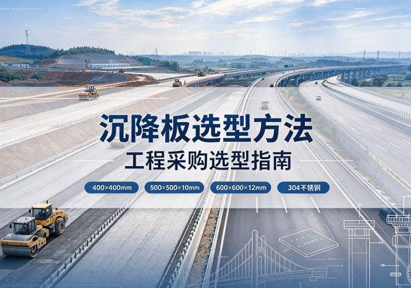 招远沉降板选择方法