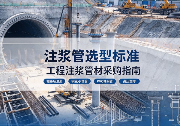 招远注浆管选型标准